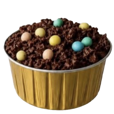 Chocolate Crunch Cake topping variant