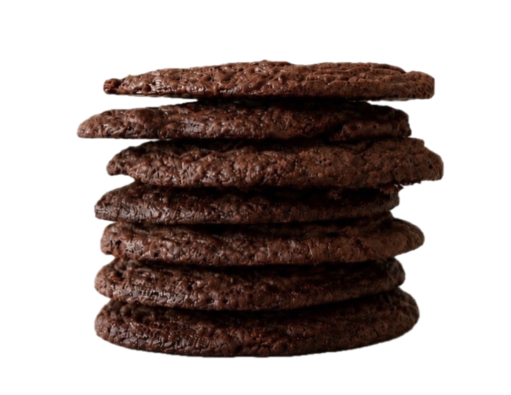 Fudge Brownie cookie thin